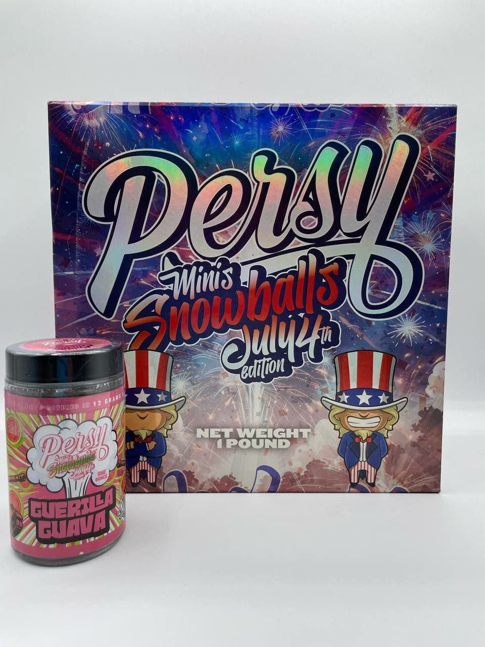 PERSY MINIS SNOWBALLS JULY 4TH EDITION